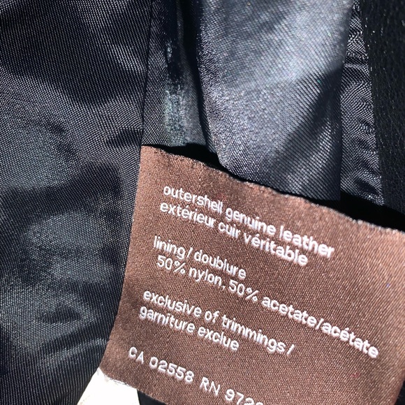 Danier Genuine Leather Jacket - Picture 3 of 8